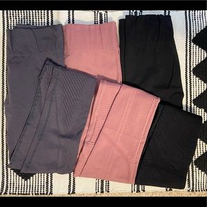 Fabletics 3-piece seamless legging set